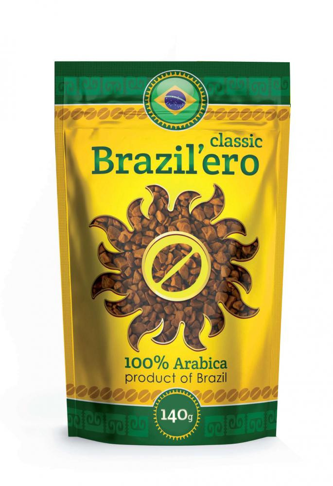 Кава розчинна Brazil'ero Classic, 140 г
