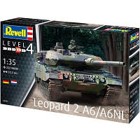 Сборная модель Revell Танк Леопард 2 A6/A6NL уровень 4 масштаб 1:35 RVL-03281 o