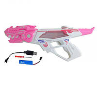 Водный пистолет аккумуляторный (розовый) Toys Shop