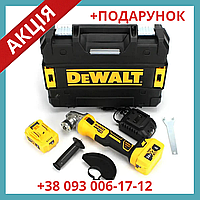 Болгарка аккумуляторная с регулировкой оборотов DeWalt DCG409P2 125 мм 36V 6.0Ah