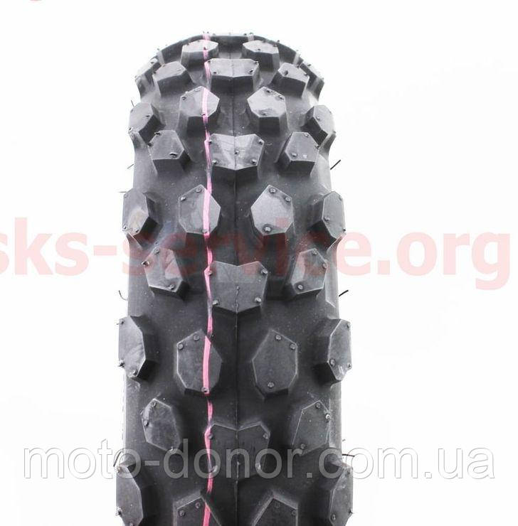 Мотошина 90/90-10 безкамерна, шипована CROSS 6024 " Mototech "