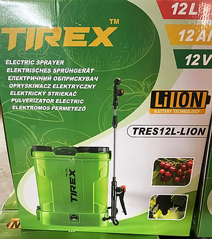 Акумуляторний обприскувач TIREX TRES12L-LION 12 л 2,8 л/хв 130 см