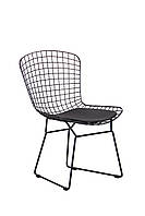 Дизайнерський металевий стілець Rubi, чорний.