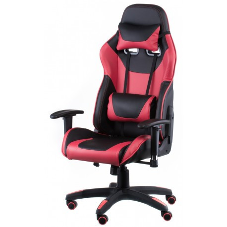 Комп'ютерне ігрове крісло Special4You ExtremeRace black/red (E4930) для геймерів