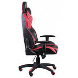 Комп'ютерне ігрове крісло Special4You ExtremeRace black/red (E4930) для геймерів, фото 3