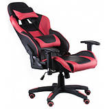 Комп'ютерне ігрове крісло Special4You ExtremeRace black/red (E4930) для геймерів, фото 5