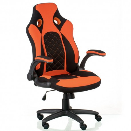 Комп'ютерне ігрове крісло Special4You Kroz Black/Red для геймерів (E5531)