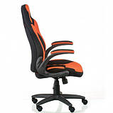Комп'ютерне ігрове крісло Special4You Kroz Black/Red для геймерів (E5531), фото 3