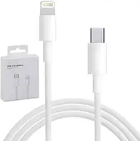 Тайп-С кабель зарядки для Apple iPhone iPad Lightning to Type-C (USB-C) 1M White