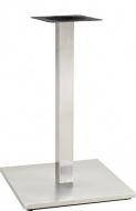 Опора для столу Кама, метал, нержавіюча сталь, висота 72 см, підстава 40*40 см