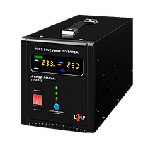 ДБЖ LogicPower LPY-PSW-1500VA+ (1050Вт) 10A/15A з правильною синусоїдою 24V, фото 2