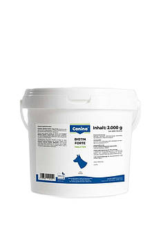 Вітамінний комплекс для шерсті собак Canina Biotin forte 2000 г (600 таблеток)