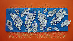 Силіконовий килимок "Пірʼя"