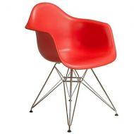 Кресло Тауэр, пластиковое, цвет красный