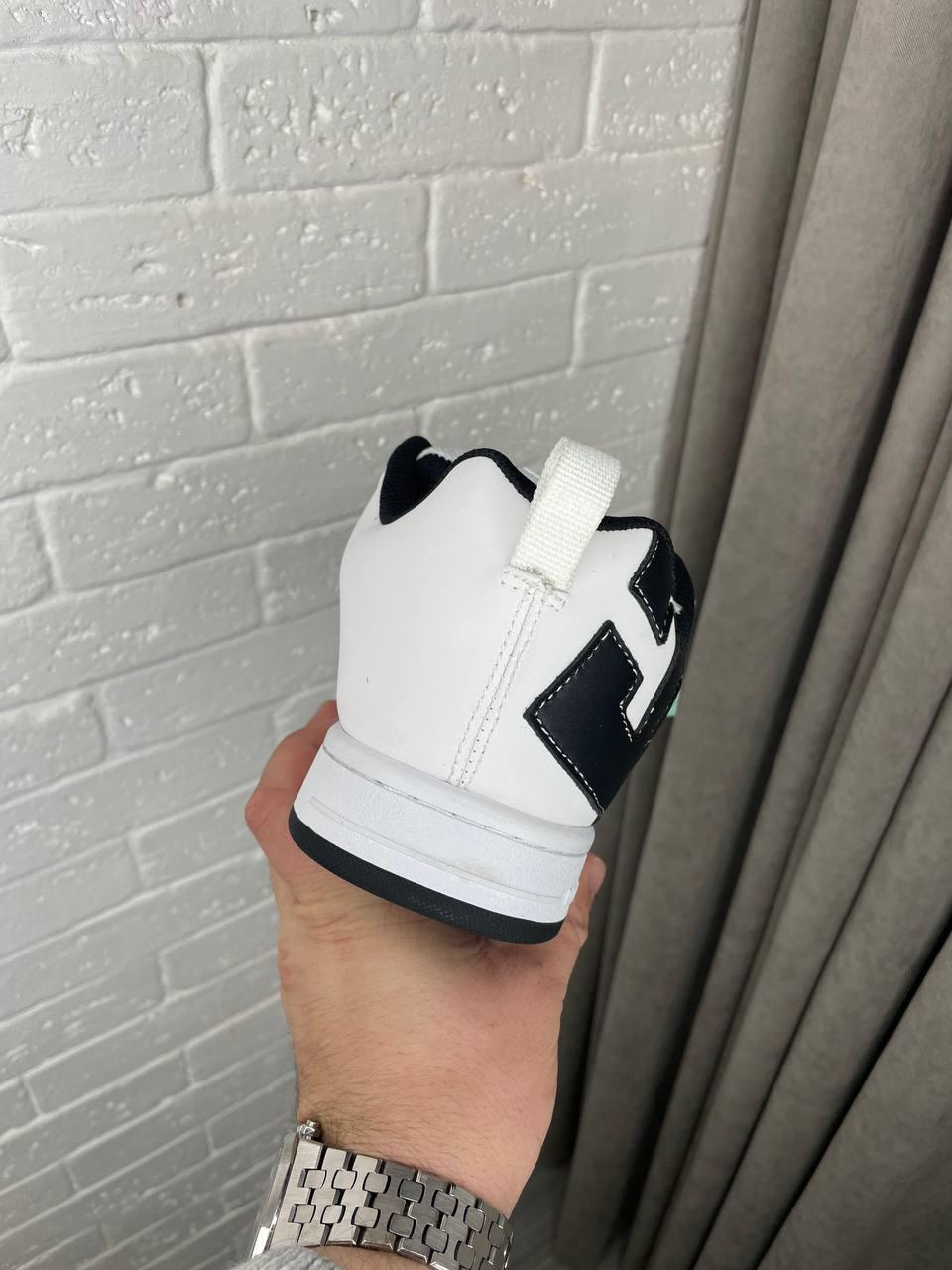 Кросівки чоловічі Court Graffik White Black ALL16307, фото 1