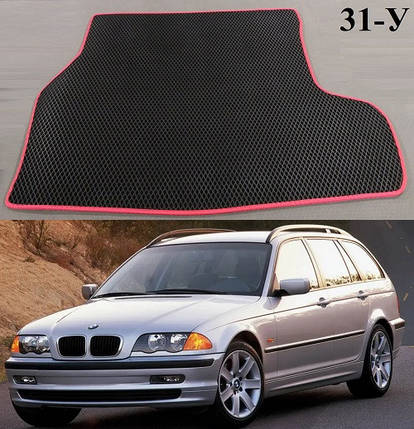 Килимок ЕВА в багажник BMW 3 E46 '98-06, універсал, фото 1