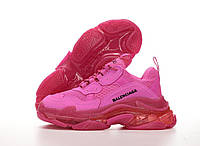 Женские кроссовки Balenciaga Triple S Clear Sole Pink ALL03380