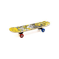 Скейт детский Profi MS 0323-4_9 скейтборд для детей деревянный 60х15 см, пластиковая подвеска, колеса ПВХ