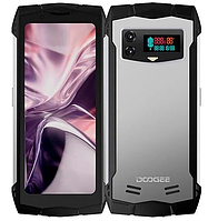 Мінісмартфон захищений DOOGEE Smini 8/256Gb silver з двома екранами