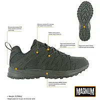 Кросівки літні сітка Magnum Storm Trail Lite олива высокое качество