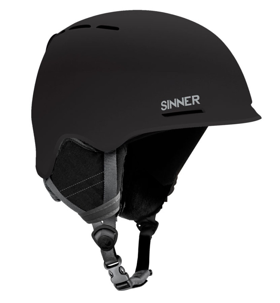 Шолом гірськолижний Sinner Fortune M 55-58 Matte black (SIHE-145-10A-57) высокое качество - фото 1 - id-p2193409067