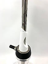 Ексклюзивний кальян Doubletoke Naked в елегантному матово-білому виконанні, фото 4