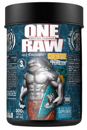 Креатин моногідрат Zoomad Labs One Raw Creatine 300 g, фото 1