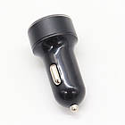 Адаптер в прикурювач авто на 2 USB з індикатором напруги, CAR HC6 / Автомобільний зарядний пристрій, фото 8