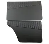 Карта дверей 2101-2107 "ексклюзив" чорний, чорна нитка, фото 3