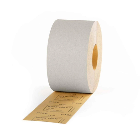 Наждачний папір SMIRDEX Velour Рулон білий 70ммх25м WHITE DRY SANTING LINE 510 (Р40-P500), фото 1