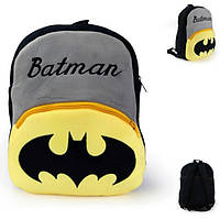 Дитячий плюшевий рюкзак Batman Бетмен