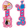 Закладка магніт. "Yes" №708109 Barbie friends 2шт(10)(50), фото 2