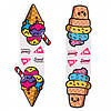 Закладка магніт. "Yes" №708115 Sweet Cream Ice cream 2шт(10)(50), фото 2