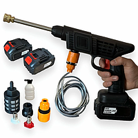 Аккумуляторная мойка высокого давления Cleaning Gun 68V + 2 аккумулятора + кейс