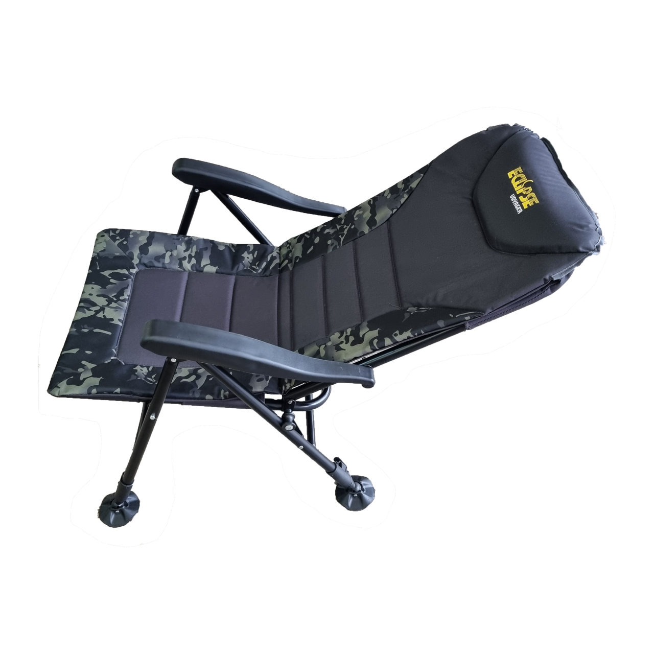 Рыбацкое карповое кресло для рыбалки 170 кг Eclipse Voyager фидерное кресло раскладушка - фото 3 - id-p2184087845