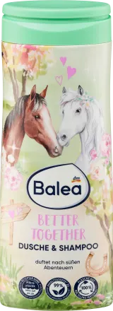 Balea Kinder Dusche & Shampoo 2in1 Better Together Дитячий гель для душу та шампунь Краще разом 300 мл