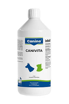 Мультивітамін для котів та собак Canina Canivita 1 л