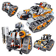 Дитячий програмований конструктор STEM 🤖 трансформери 4 в 1, фото 3