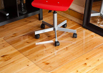 Захисний килимок під крісло 1500х1000мм (1.5мм) прозорий, підкладка під стілець Код/Артикул 137