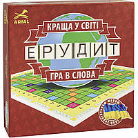 Настольная игра Эрудит. Игра в слова Arial 910107 на укр. языке