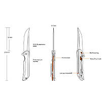 Ніж складаний Ruike M121-TZ, фото 2