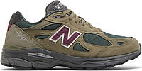 Кроссовки New Balance Teddy Santis x 990v3 Made in USA 'Green Purple' M990GP3