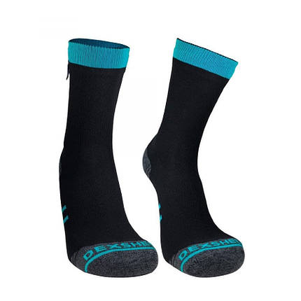 Шкарпетки водонепроникні Dexshell Running Lite, р-р XL, блакитні, фото 1