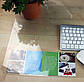Підложка на стіл 650х400 мм (1мм) Прозора підкладка для письма Код/Артикул 137, фото 2