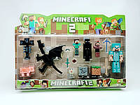Игровой набор Star toys Фигурки "Minecraft" с черным драконом JL18332-21