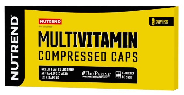 Вітаміни Nutrend Multivitamin Compressed Caps 60 caps, фото 1