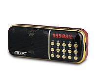 Радіо ФМ/MP3 плеєр B837. акумулятор 18650, SD/USB