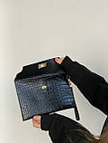Жіночий клатч T-304 чорний, фото 4