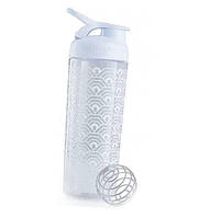 Шейкер SportMixer Sleek Blender Bottle 820мл Белый (09234006)