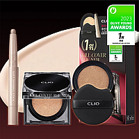 Стойкий кушон в лимитированном наборе Clio Kill Cover The New Founwear Cushion Set 4 Ginger